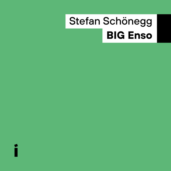 Coverpicture of the CD "Stefan Schönegg - BIG Enso" in orange