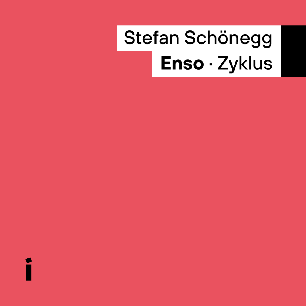Coverpicture of the CD "Stefan Schönegg - Enso: Zyklus" in orange